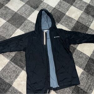Columbia Black Windbreaker Jacket